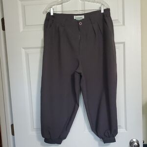 Men's Charcoal Golf Knickers